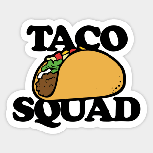 Taco Squad Sticker